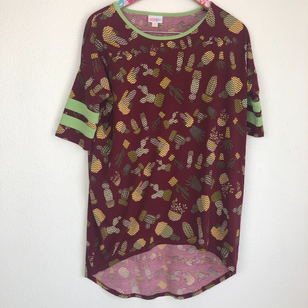 LuLaRoe Cactus Irma size XXS // 0964